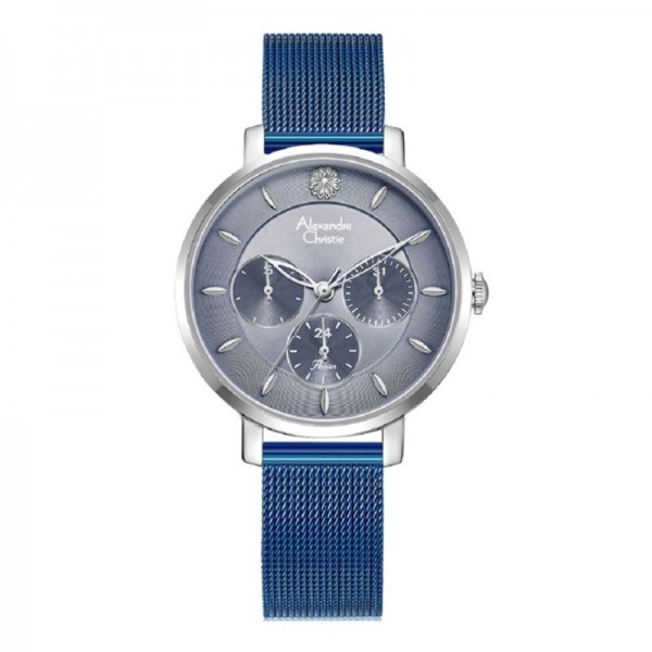 Alexandre Christie AC 2959 Silver Blue BFBTUBU